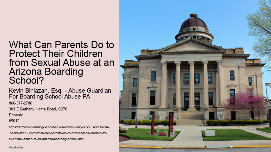 What Can Parents Do to Protect Their Children from Sexual Abuse at an Arizona Boarding School?